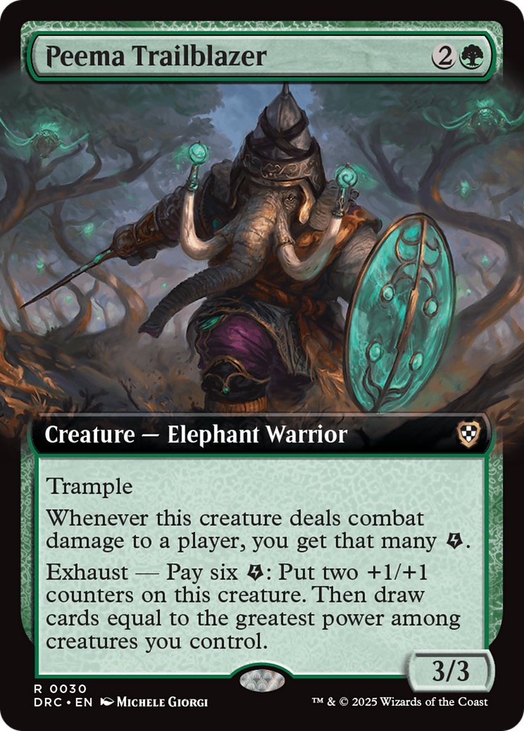 Peema Trailblazer (Extended Art) [Aetherdrift Commander] - Destination Retro