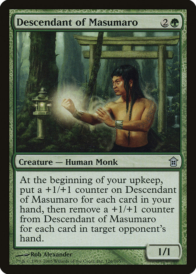 Descendant of Masumaro [Saviors of Kamigawa] - Destination Retro