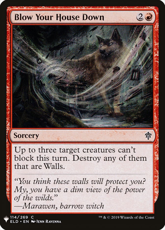 Blow Your House Down [Mystery Booster] - Destination Retro