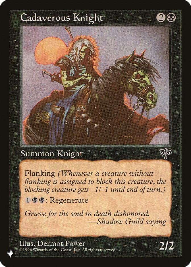 Cadaverous Knight [The List] - Destination Retro