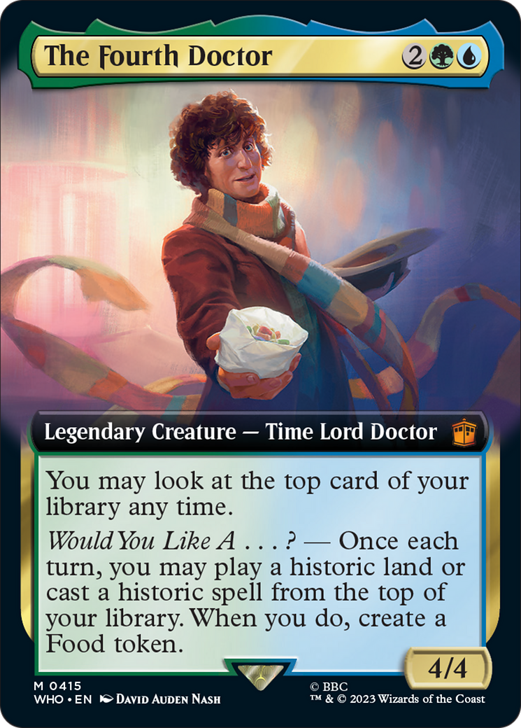 The Fourth Doctor (Extended Art) [Doctor Who] - Destination Retro