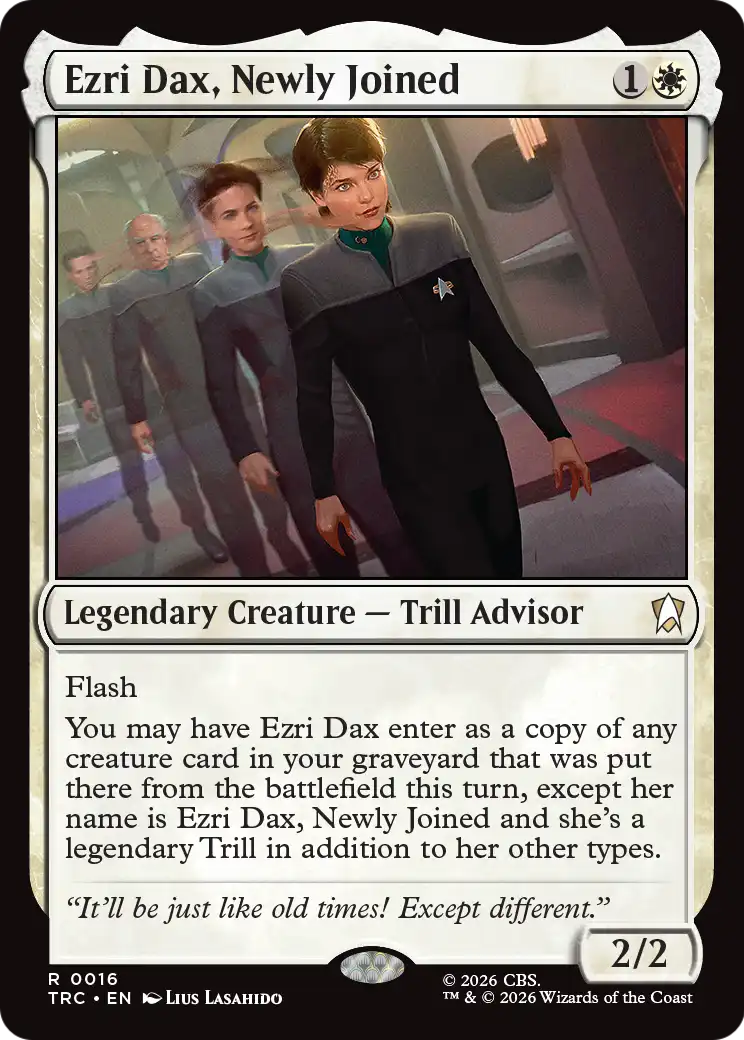 Ezri Dax, Newly Joined (Surge Foil) [Star Trek Commander] - Destination Retro