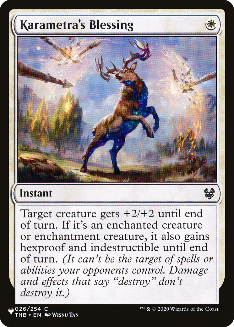 Karametra's Blessing [The List] - Destination Retro