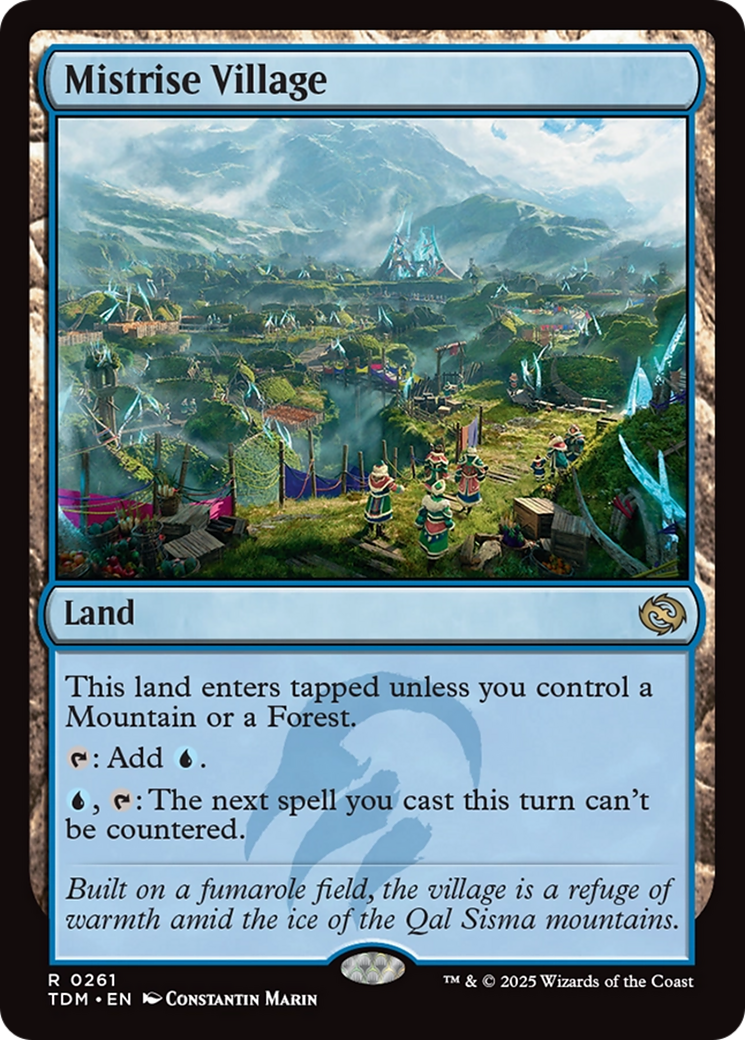 Mistrise Village [Tarkir: Dragonstorm] - Destination Retro