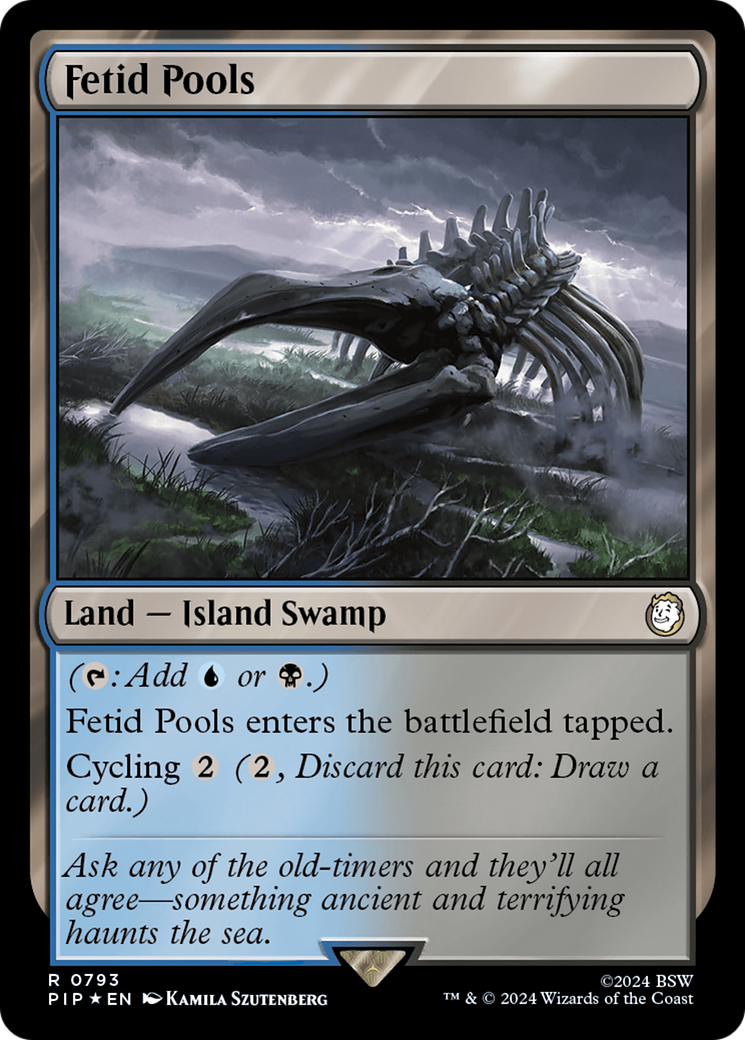 Fetid Pools (Surge Foil) [Fallout] - Destination Retro
