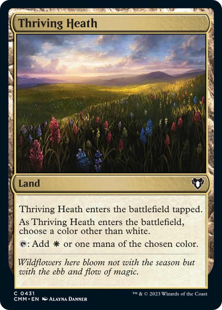 Thriving Heath [Commander Masters] - Destination Retro
