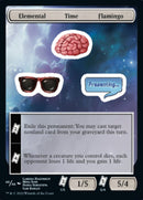 Elemental Time Flamingo [Unfinity Stickers] - Destination Retro