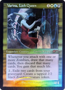 Varina, Lich Queen (Retro Frame) [Secret Lair Drop Series] - Destination Retro