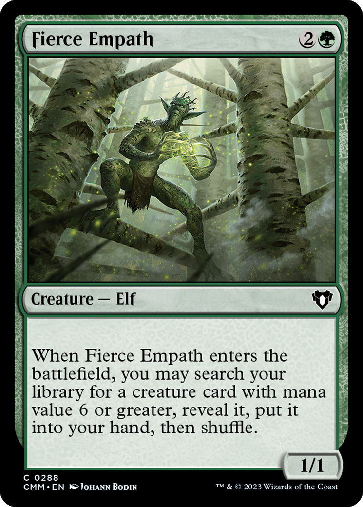 Fierce Empath [Commander Masters] - Destination Retro