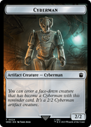 Horse // Cyberman Double-Sided Token [Doctor Who Tokens] - Destination Retro