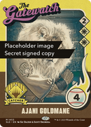 Ajani Goldmane (745) (Autographed) [Secret Lair Drop Series] - Destination Retro