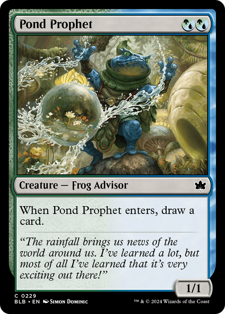 Pond Prophet [Bloomburrow] - Destination Retro