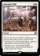 Akroma's Will [The Lost Caverns of Ixalan Commander] - Destination Retro