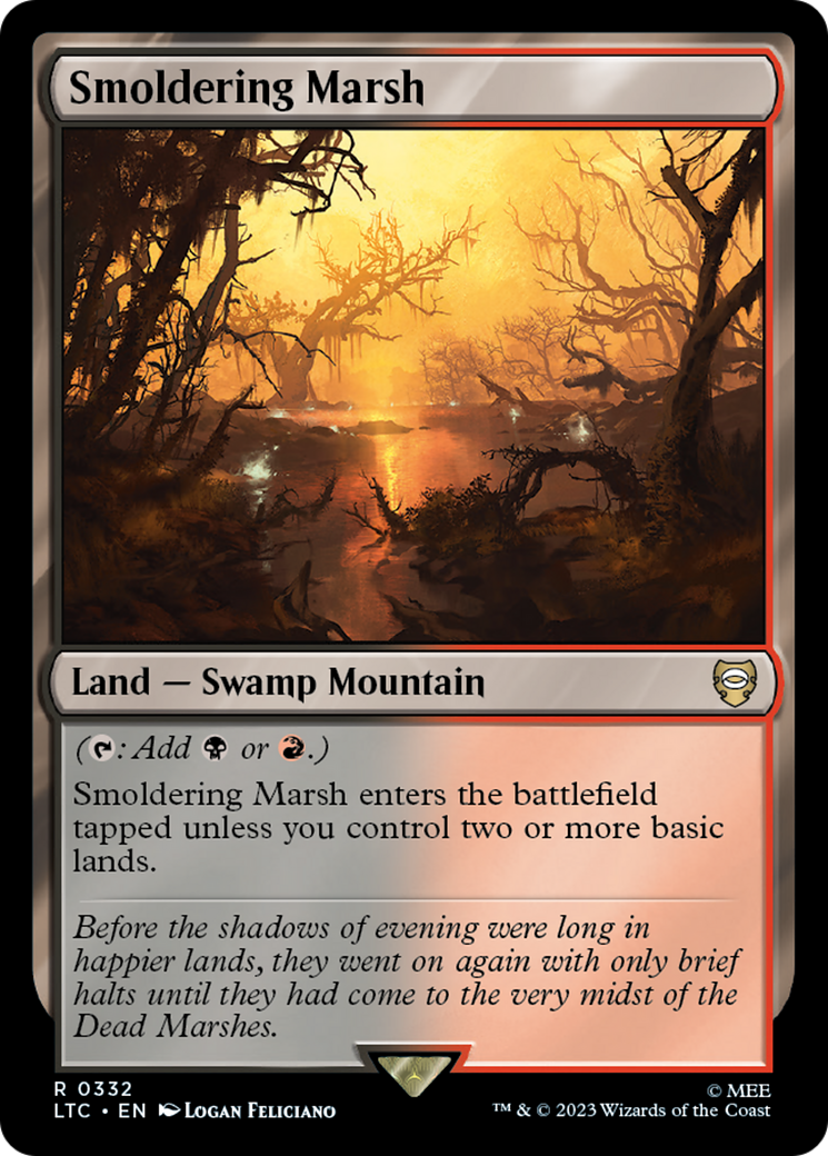 Smoldering Marsh [The Lord of the Rings: Tales of Middle-Earth Commander] - Destination Retro