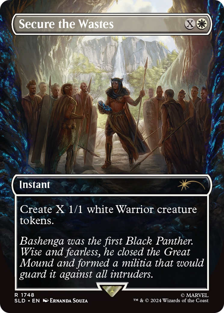 Secure the Wastes (Rainbow Foil) [Secret Lair Drop Series] - Destination Retro