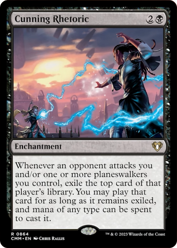 Cunning Rhetoric [Commander Masters] - Destination Retro