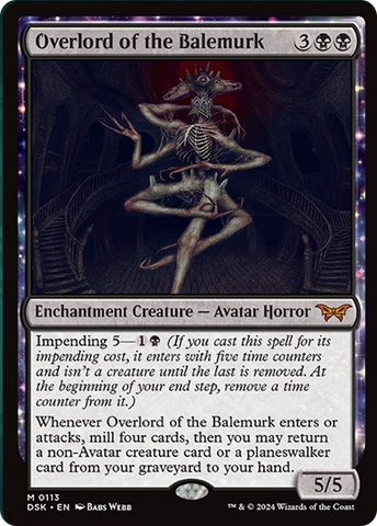 Overlord of the Balemurk [Duskmourn: House of Horror] - Destination Retro