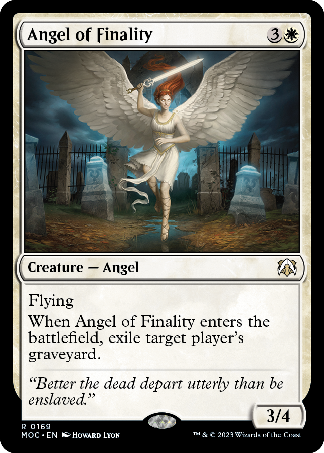 Angel of Finality [March of the Machine Commander] - Destination Retro