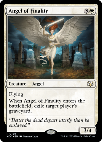 Angel of Finality [March of the Machine Commander] - Destination Retro