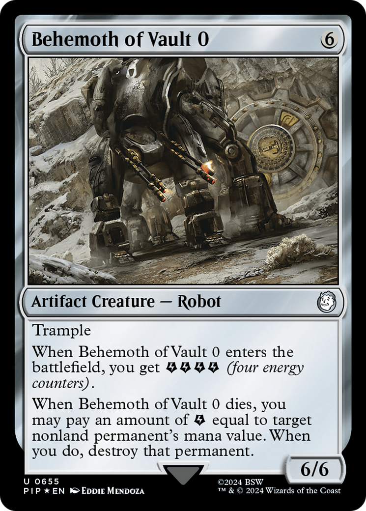 Behemoth of Vault 0 (Surge Foil) [Fallout] - Destination Retro