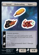 Cursed Firebreathing Yogurt [Unfinity Stickers] - Destination Retro
