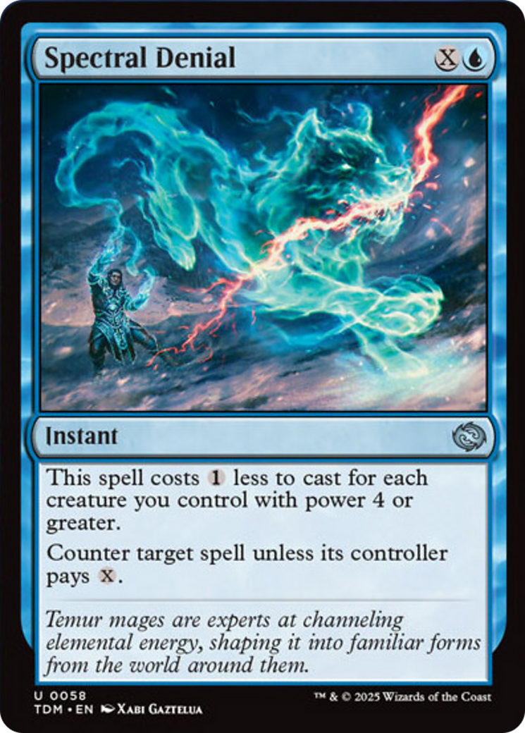 Spectral Denial [Tarkir: Dragonstorm] - Destination Retro