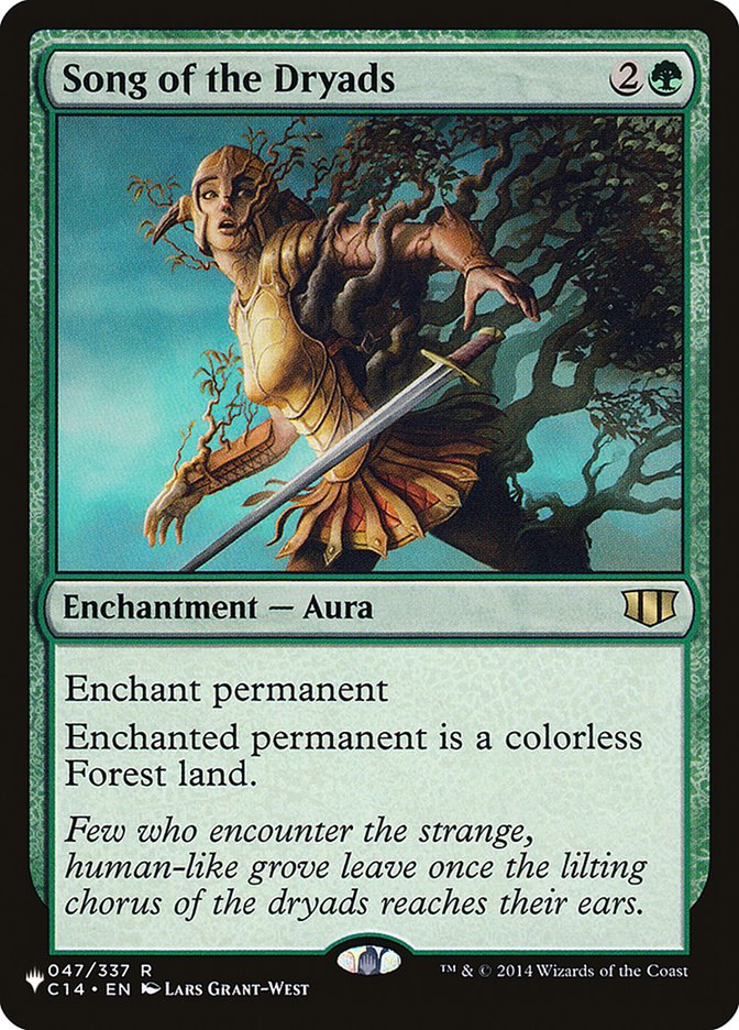 Song of the Dryads [The List] - Destination Retro