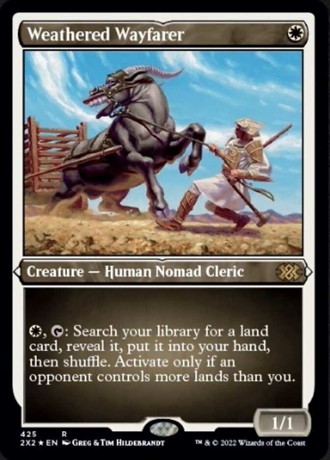 Weathered Wayfarer (Foil Etched) [Double Masters 2022] - Destination Retro