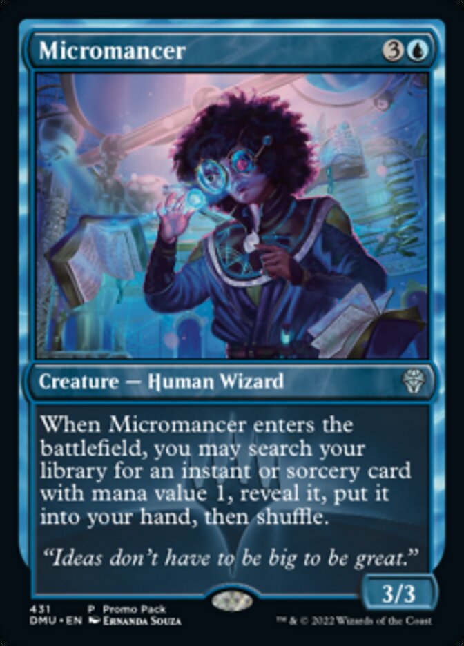 Micromancer (Promo Pack) [Dominaria United Promos] - Destination Retro