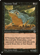 Noxious Toad [The List] - Destination Retro