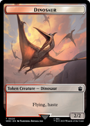 Alien Angel // Dinosaur Double-Sided Token [Doctor Who Tokens] - Destination Retro