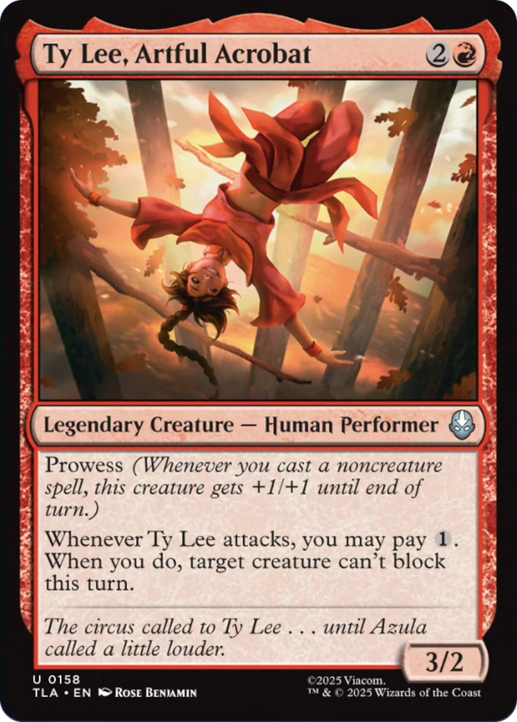 Ty Lee, Artful Acrobat [Avatar: The Last Airbender] - Destination Retro