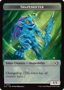 Shapeshifter // Map Double-Sided Token [Lorwyn Eclipsed Tokens] - Destination Retro