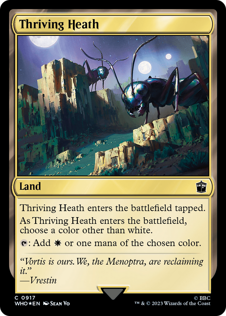 Thriving Heath (Surge Foil) [Doctor Who] - Destination Retro
