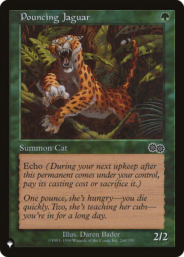 Pouncing Jaguar [The List] - Destination Retro