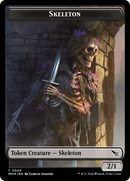 Detective // Skeleton Double-Sided Token [Murders at Karlov Manor Tokens] - Destination Retro