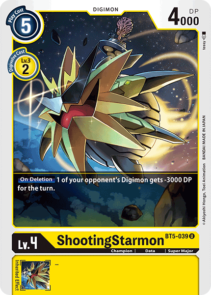 ShootingStarmon [BT5-039] [Battle of Omni] - Destination Retro
