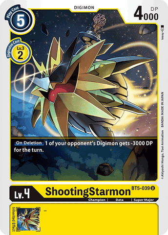 ShootingStarmon [BT5-039] [Battle of Omni] - Destination Retro