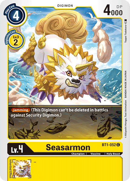 Seasarmon [BT1-052] [Release Special Booster Ver.1.0] - Destination Retro