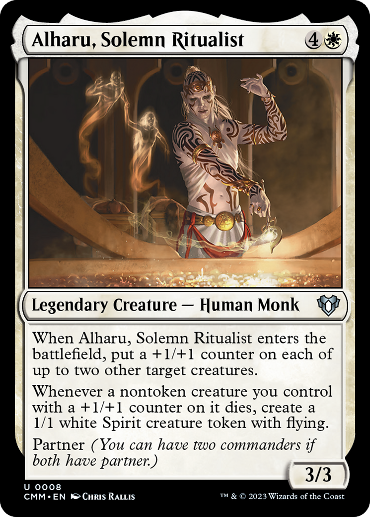 Alharu, Solemn Ritualist [Commander Masters] - Destination Retro