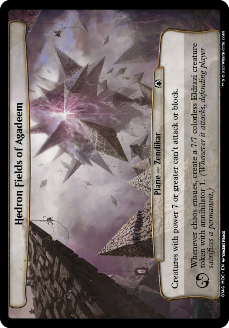 Hedron Fields of Agadeem [March of the Machine Commander] - Destination Retro