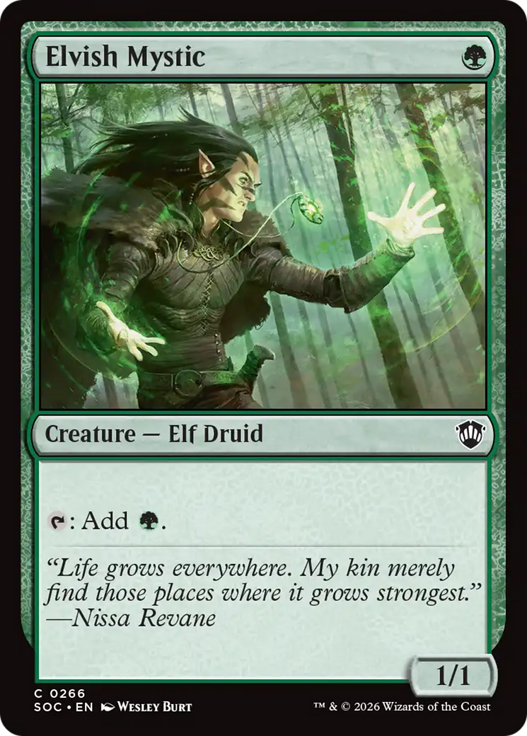 Elvish Mystic [Secrets of Strixhaven Commander] - Destination Retro