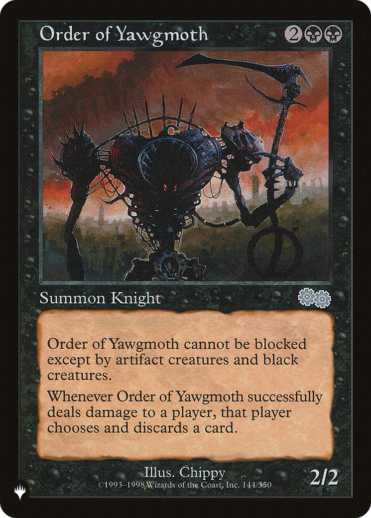 Order of Yawgmoth (USG) [The List] - Destination Retro