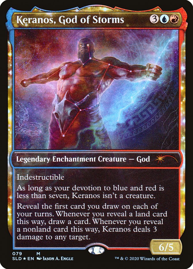 Keranos, God of Storms [Secret Lair Drop Series] - Destination Retro
