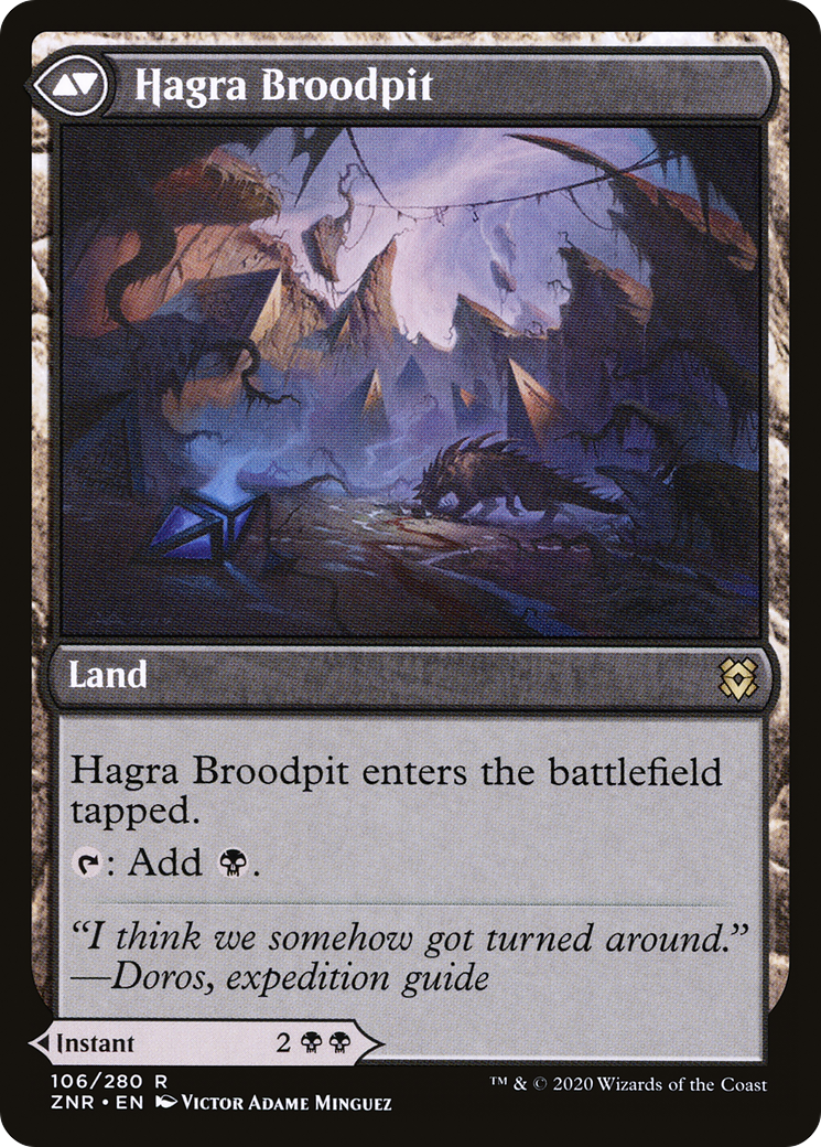 Hagra Mauling // Hagra Broodpit [Secret Lair: From Cute to Brute] - Destination Retro