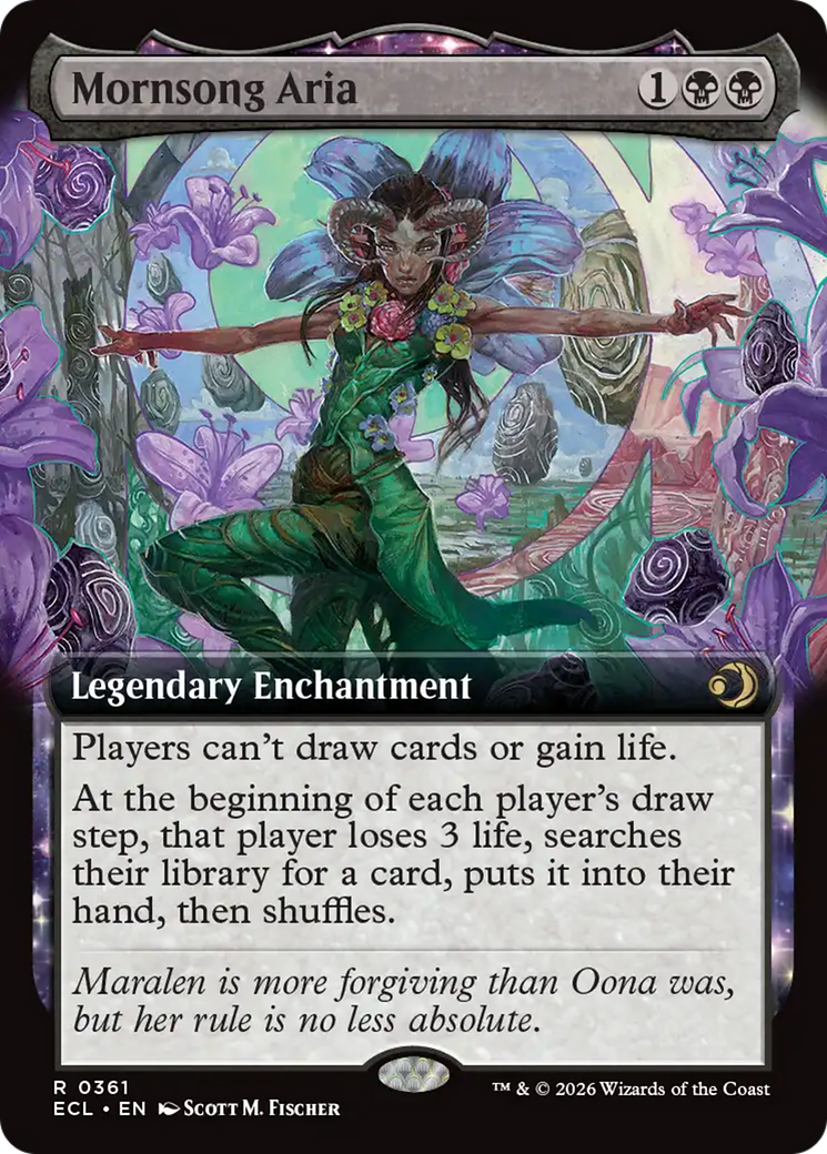 Mornsong Aria (Extended Art) [Lorwyn Eclipsed] - Destination Retro