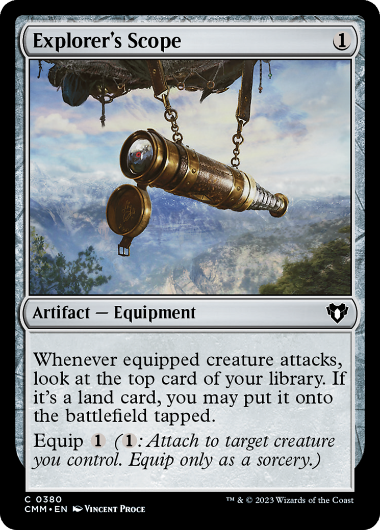 Explorer's Scope [Commander Masters] - Destination Retro