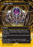 Chrome Mox (Borderless) (First-Place Foil) [Aetherdrift Special Guests] - Destination Retro