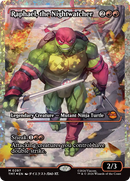 Raphael, the Nightwatcher (Showcase) (Fracture Foil) [Teenage Mutant Ninja Turtles] - Destination Retro
