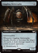 Giggling Skitterspike (Extended Art) [Duskmourn: House of Horror Commander] - Destination Retro